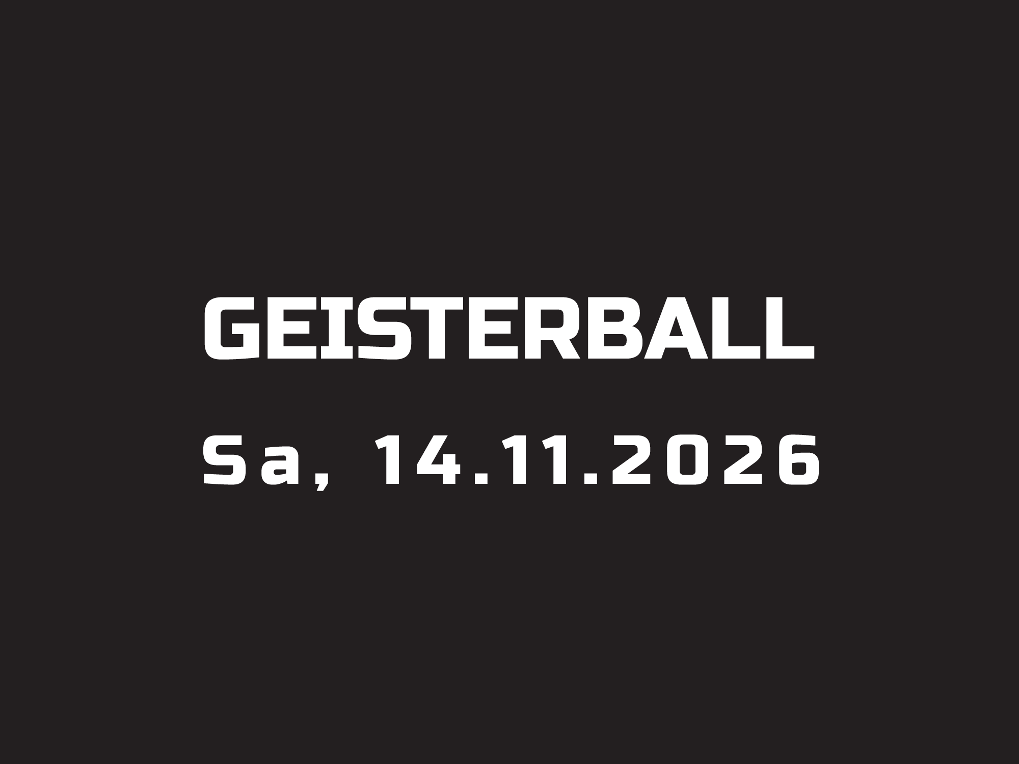 Geisterball OW